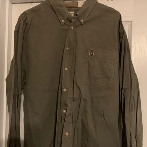 Men’s Army Green Shirt XXL